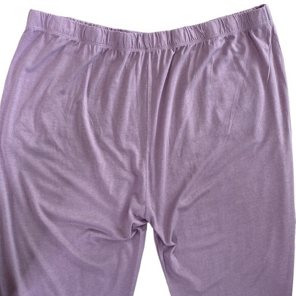 Mate the Label Lavender Tencel Organic Cotton Sleep Pant Pockets High Rise Soft - Picture 8 of 16